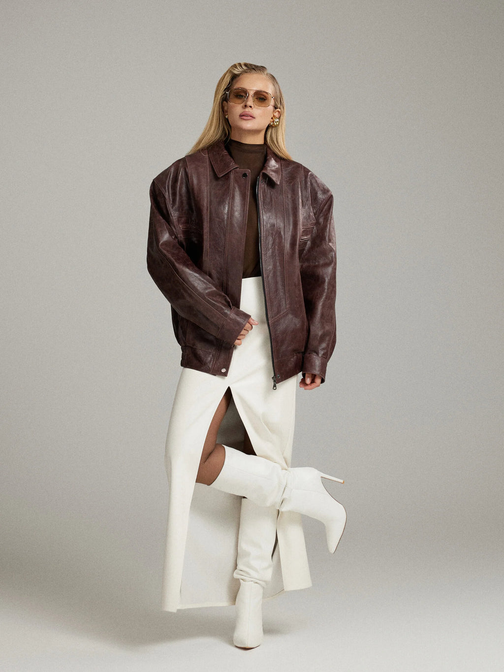 Lambskin leather jacket — PARIS | ILÈR