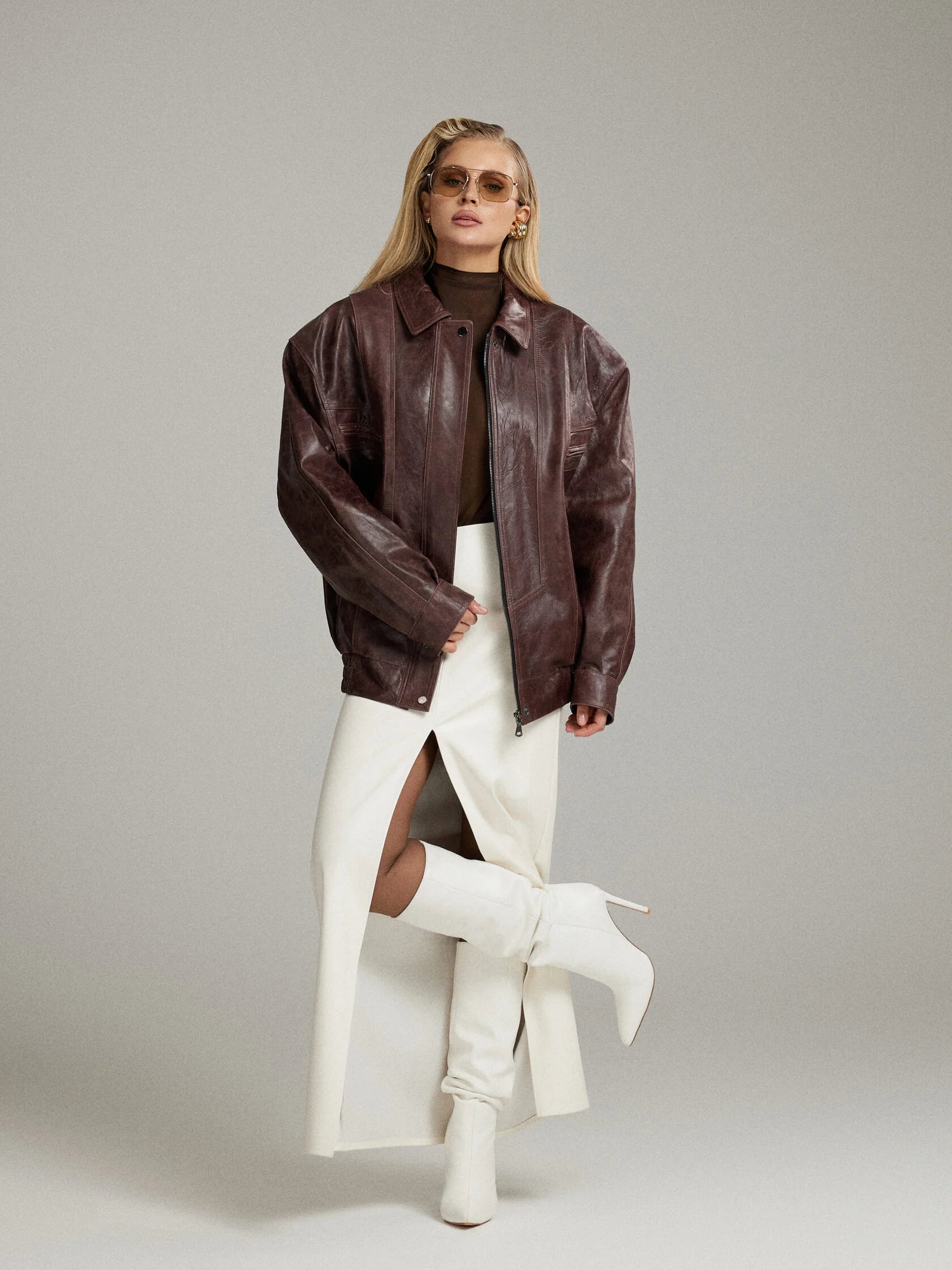 Lambskin leather jacket — PARIS | ILÈR