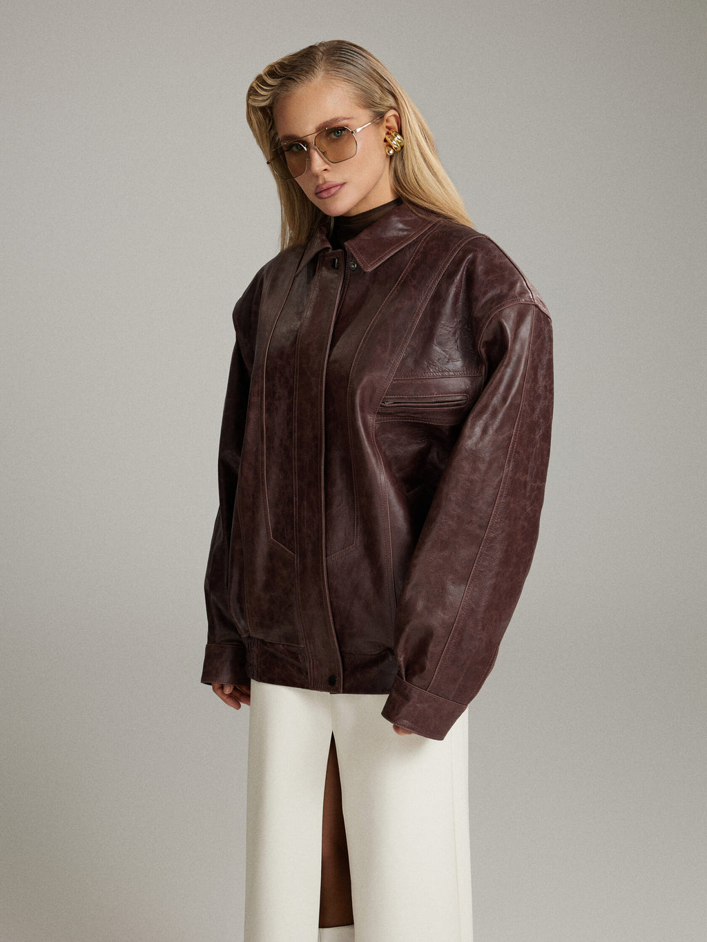 Lambskin leather jacket — PARIS | ILÈR