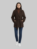 Short cashmere coat — IVY | ILÈR