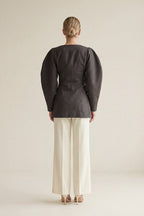 Pure linen jacket — ÉLOISE | ILÈR