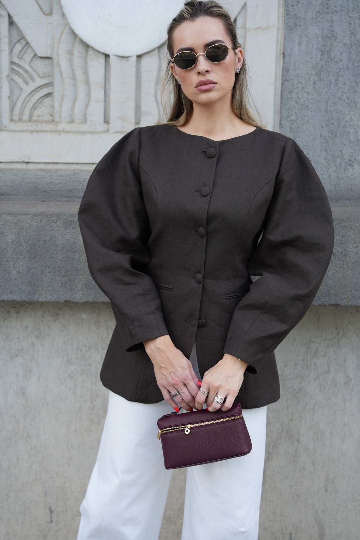 Linen jacket — ÉLOISE