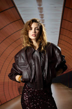 Lambskin leather jacket — VENUS | ILÈR