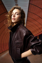 Lambskin leather jacket — VENUS | ILÈR