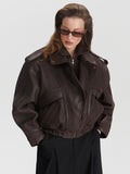 Leather jacket — BONNIE