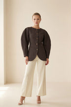 Pure linen jacket — ÉLOISE | ILÈR