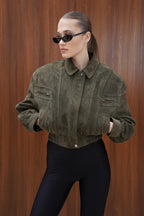 Lambskin leather jacket — VENUS | ILÈR