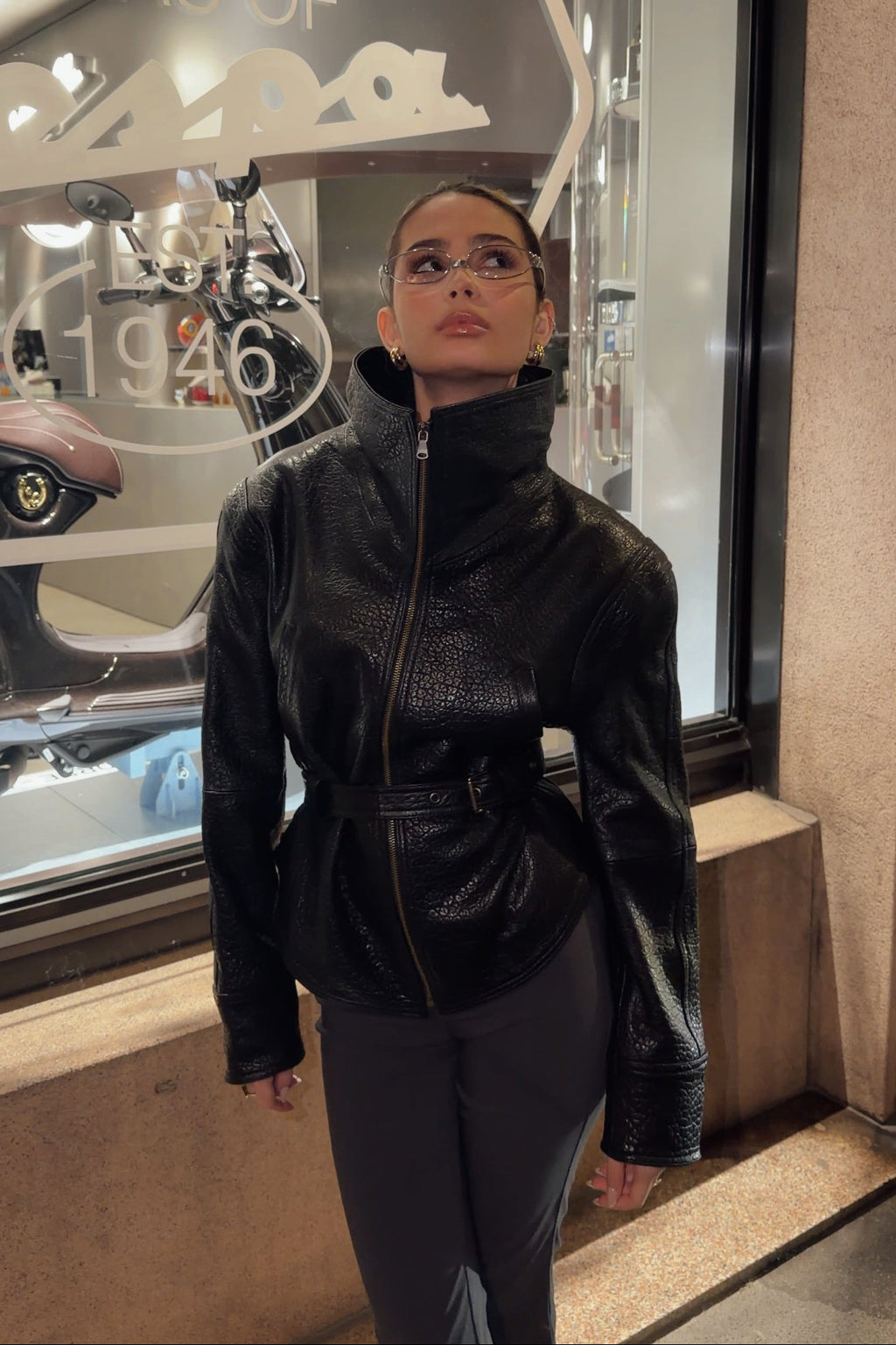AGATHA LEATHER JACKET