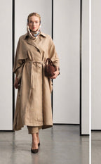 Pure linen trench cape — ZEYA | ILÈR