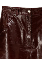 Leather mini skirt — ARIA | ILÈR