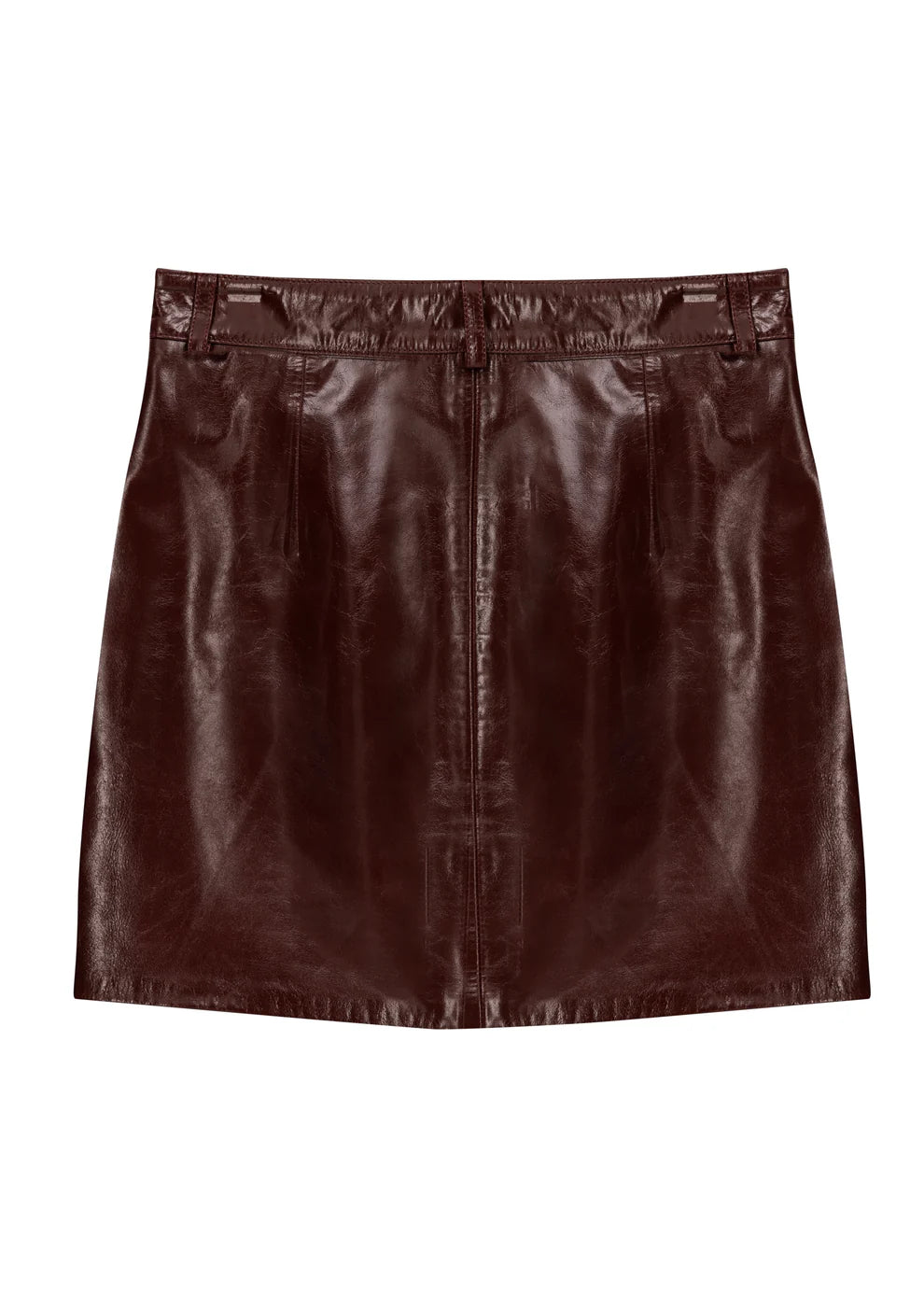 Fusta mini din piele Aria
