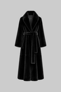 NOIR – Blană naturală de vizon, 130 cm| ILÈR