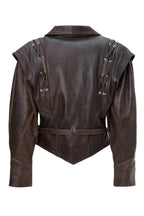 Lambskin leather jacket — DIA | ILÈR
