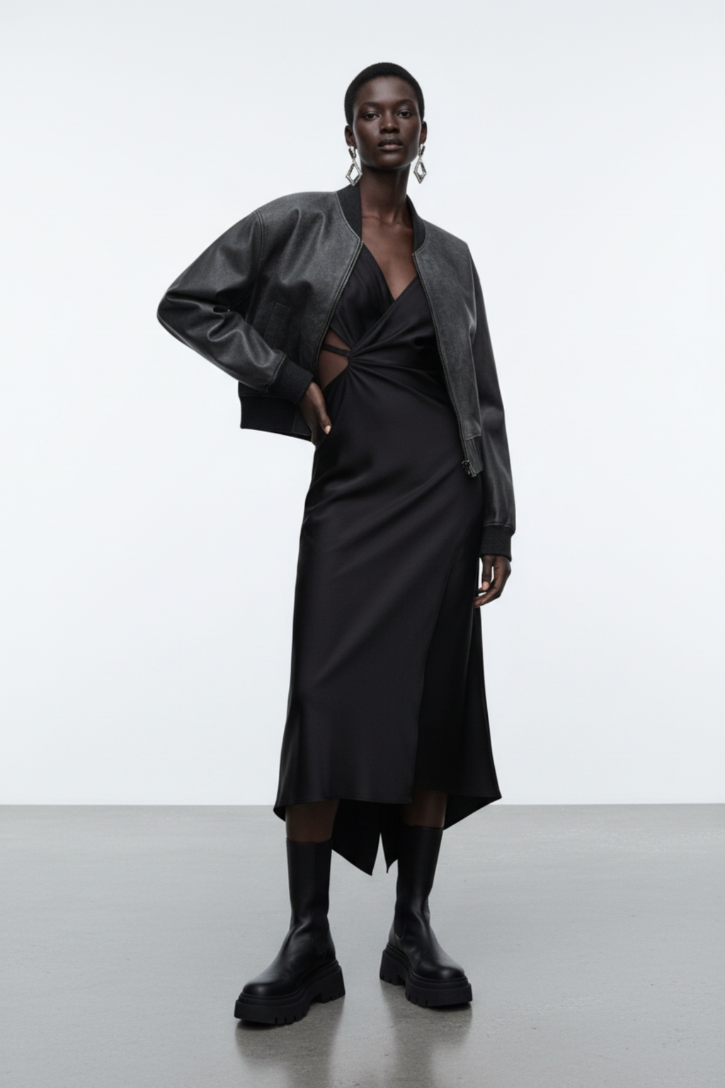 Lambskin leather jacket — MIA | ILÈR