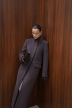 Maxi cashmere coat — ASTRA | ILÈR