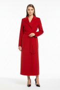 Red cashmere coat — JOY | ILÈR