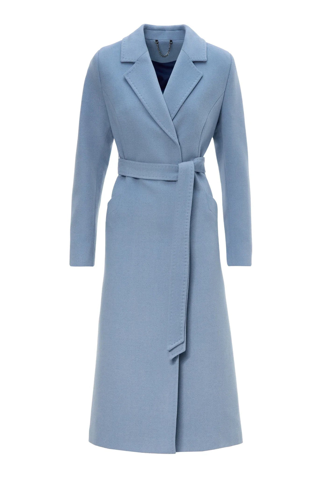 Light blue cashmere coat — KAYA | ILÈR