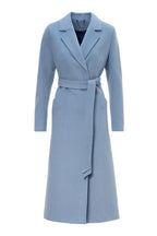 Light blue cashmere coat — KAYA | ILÈR