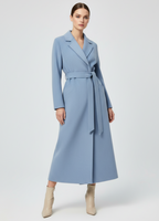 Light blue cashmere coat — KAYA | ILÈR