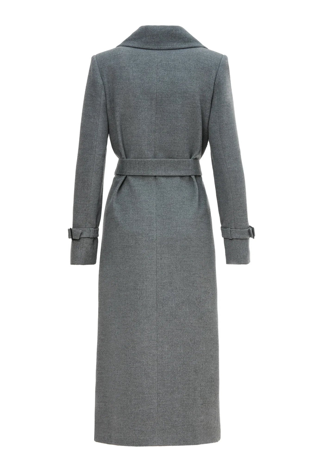 Grey cashmere coat — LUCIA | ILÈR