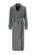 Grey cashmere coat — LUCIA | ILÈR