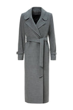 Grey cashmere coat — LUCIA | ILÈR