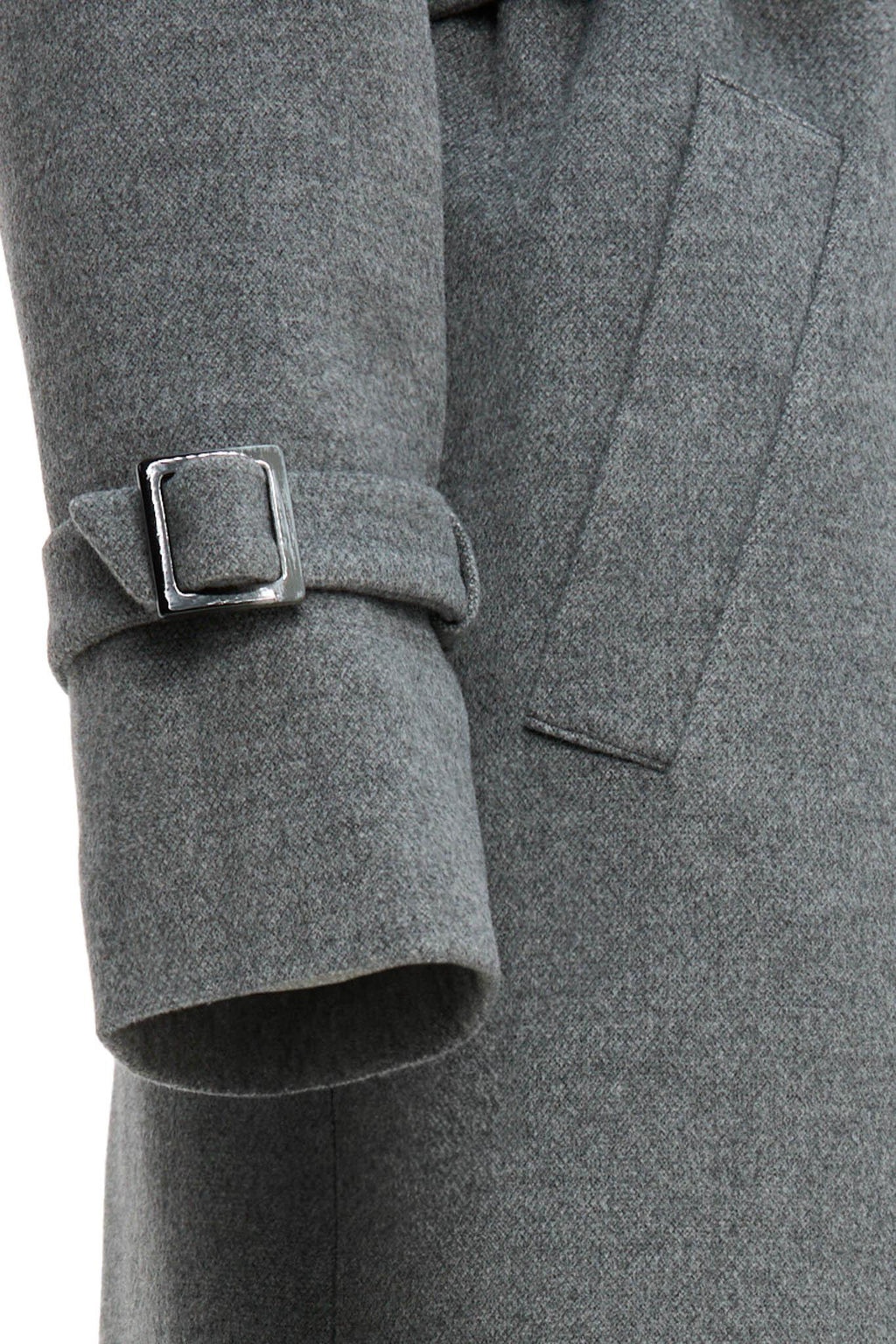 Grey cashmere coat — LUCIA | ILÈR