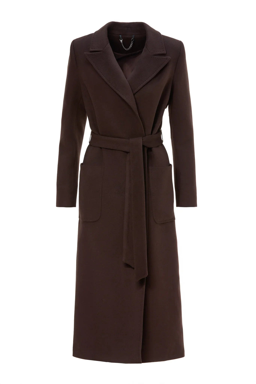 Brown cashmere coat — ROCHEL | ILÈR