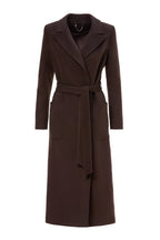 Brown cashmere coat — ROCHEL | ILÈR