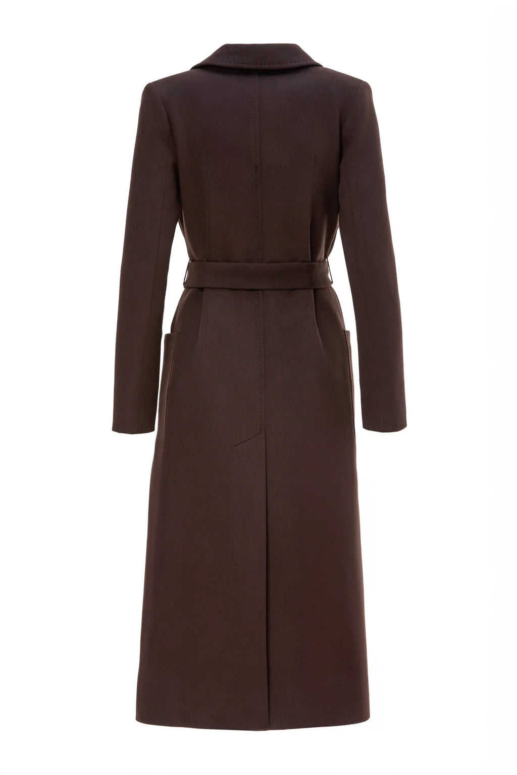 Brown cashmere coat — ROCHEL | ILÈR