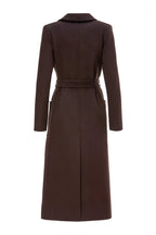 Brown cashmere coat — ROCHEL | ILÈR