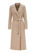 Beige cashmere coat — SISI | ILÈR