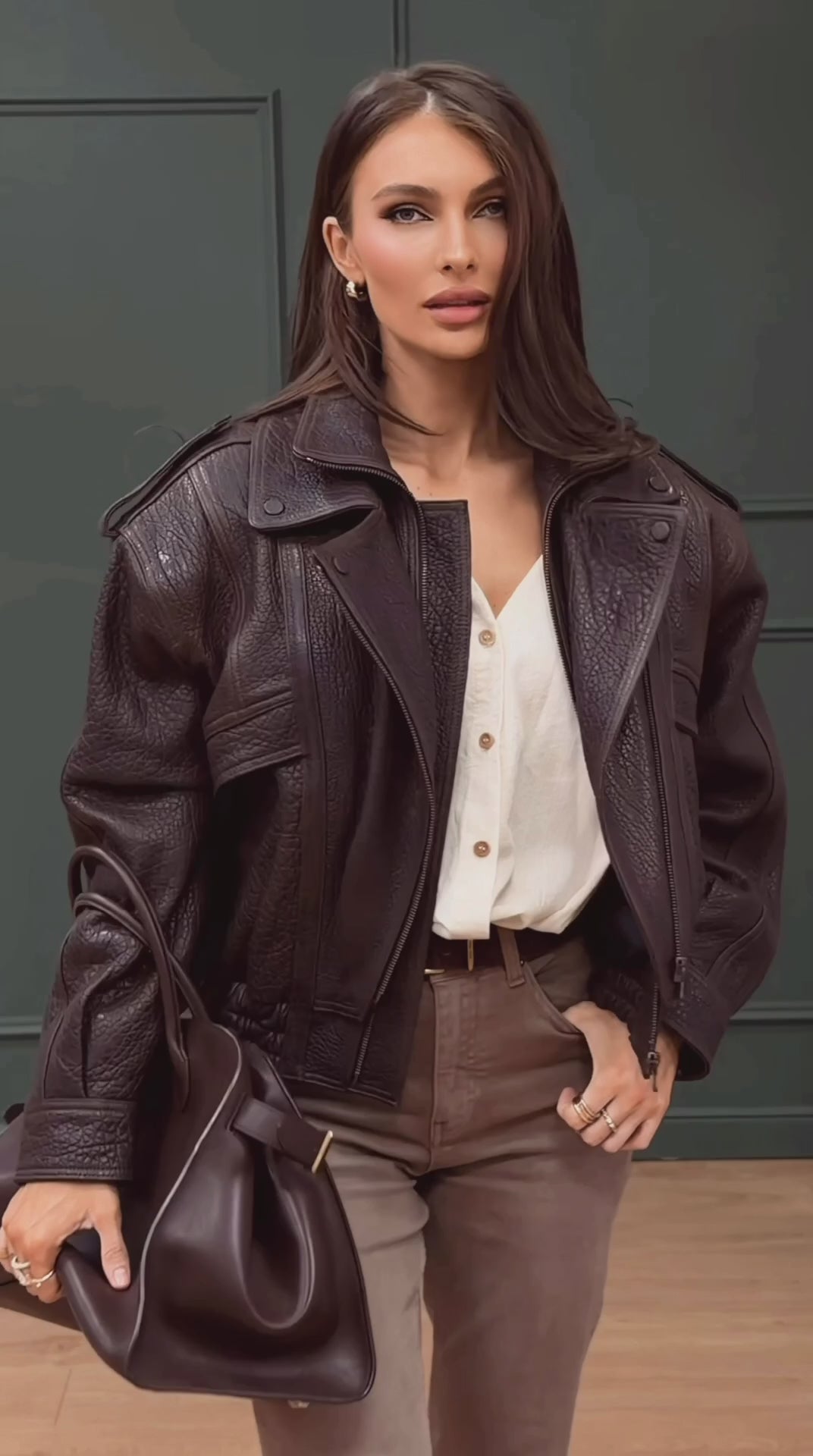 Bonnie — jacket made of premium genuine leather