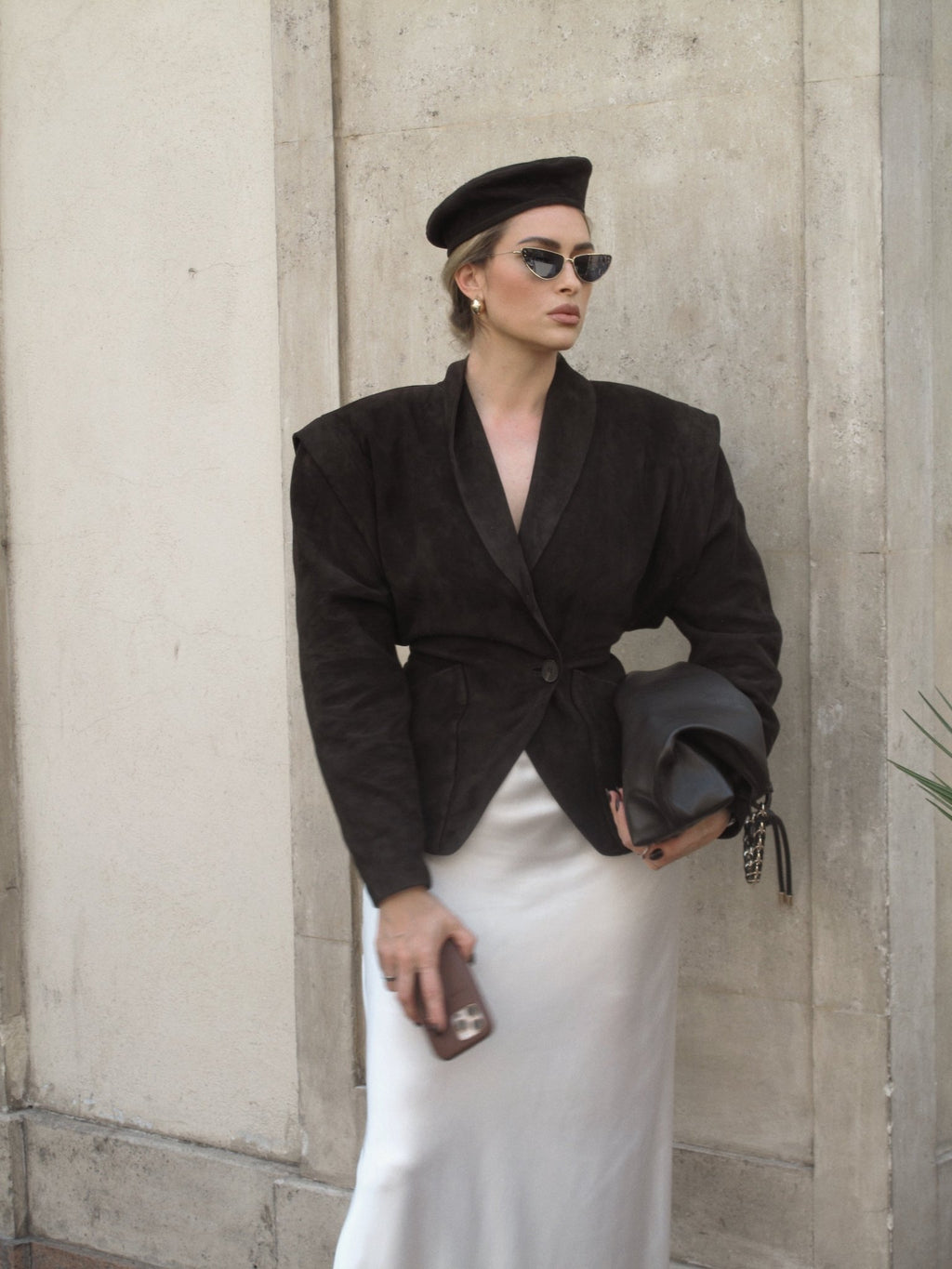 Lambskin leather blazer — MOLLY | ILÈR
