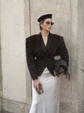 Lambskin leather blazer — MOLLY | ILÈR