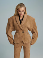 Lambskin leather blazer — MOLLY | ILÈR