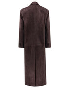Suede leather trench coat — KYLE | ILÈR