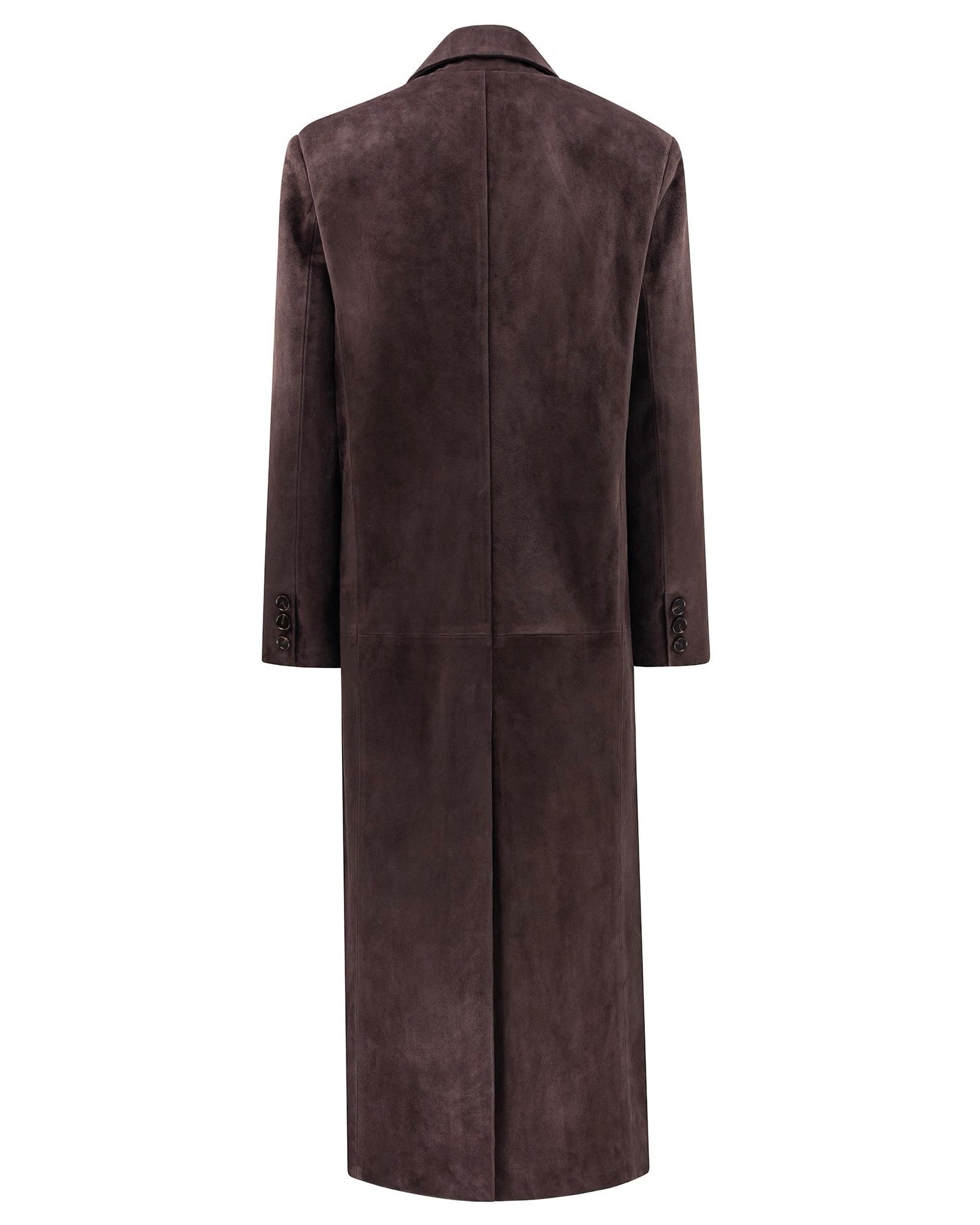 Trench Kyle din piele intoarsa - INURI