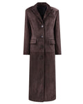 Suede leather trench coat — KYLE | ILÈR