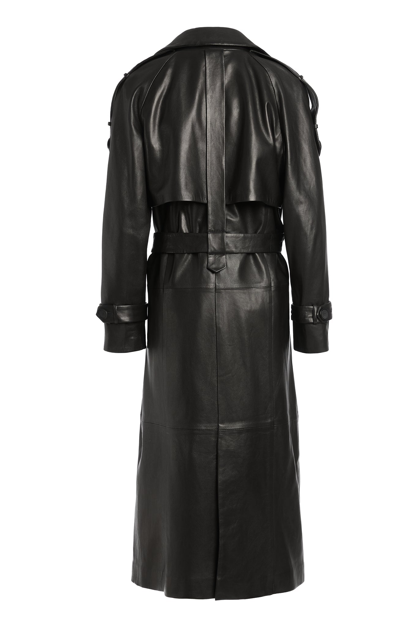 Lambskin leather trench coat — VERA | ILÈR