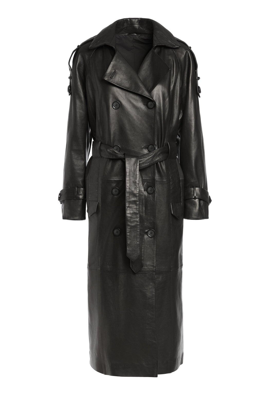 Lambskin leather trench coat — VERA | ILÈR