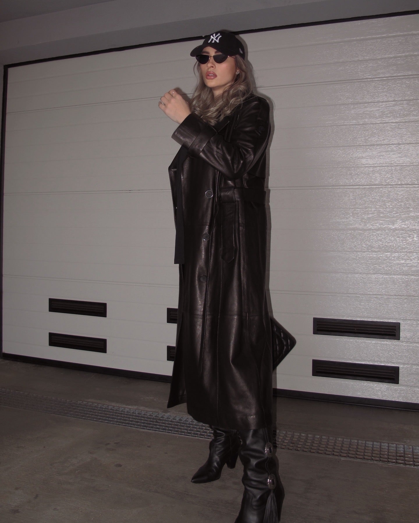 Lambskin leather trench coat — VERA | ILÈR