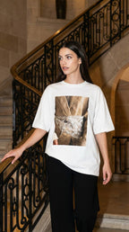 Cotton t-shirt with print — LÈA | ILÈR